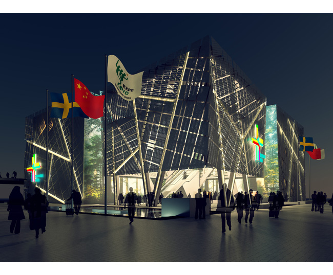 SWECO: Pavilion for Expo 2010