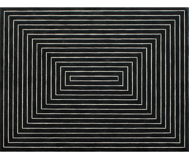 Frank Stella: Black Paintings